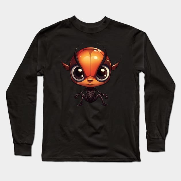 Baby ant Long Sleeve T-Shirt by RosaliArt